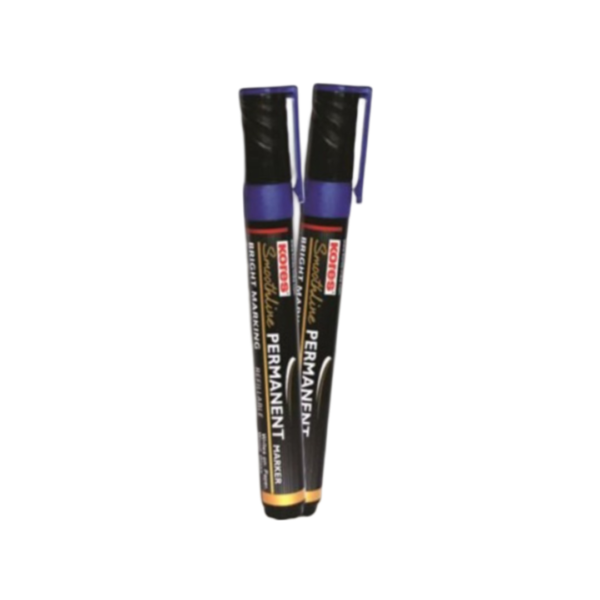 Kores Smoothline Plus Permanent Marker - (Pack of 10)